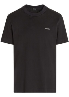 Zegna logo-print cotton T-shirt