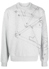 Zegna logo-print sweatshirt