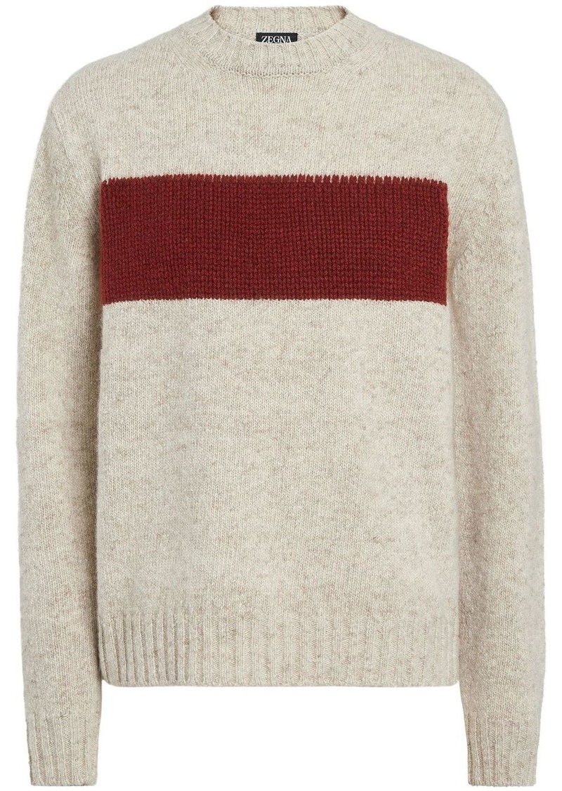 Zegna Oasi crew-neck cashmere jumper