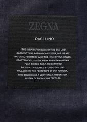 Zegna Oasi Lino Single Breast Blazer