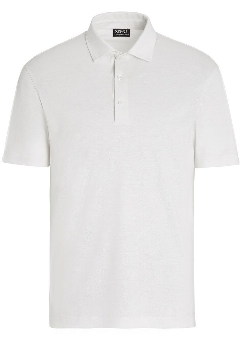 Zegna High Performance wool polo shirt