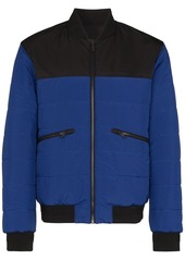 Zegna reversible quilted bomber jacket