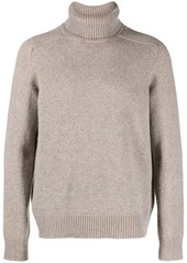 Zegna roll-neck cashmere jumper