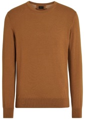 Zegna round-neck knit jumper