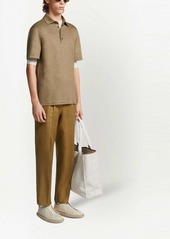 Zegna Pure Linen short-sleeve polo shirt