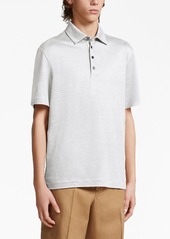 Zegna Pure Linen short-sleeve polo shirt