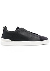 Zegna slip-on suede sneakers