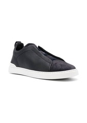 Zegna slip-on suede sneakers