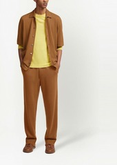 Zegna cotton-cashmere knitted track pants