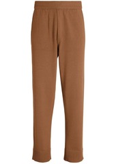 Zegna cotton-cashmere knitted track pants