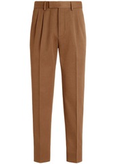 Zegna cotton-wool tailored trousers