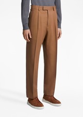 Zegna cotton-wool tailored trousers