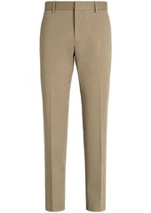 Zegna tailored cotton trousers