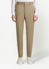 Zegna tailored cotton trousers