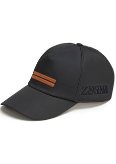 Zegna Technical embroidered cap