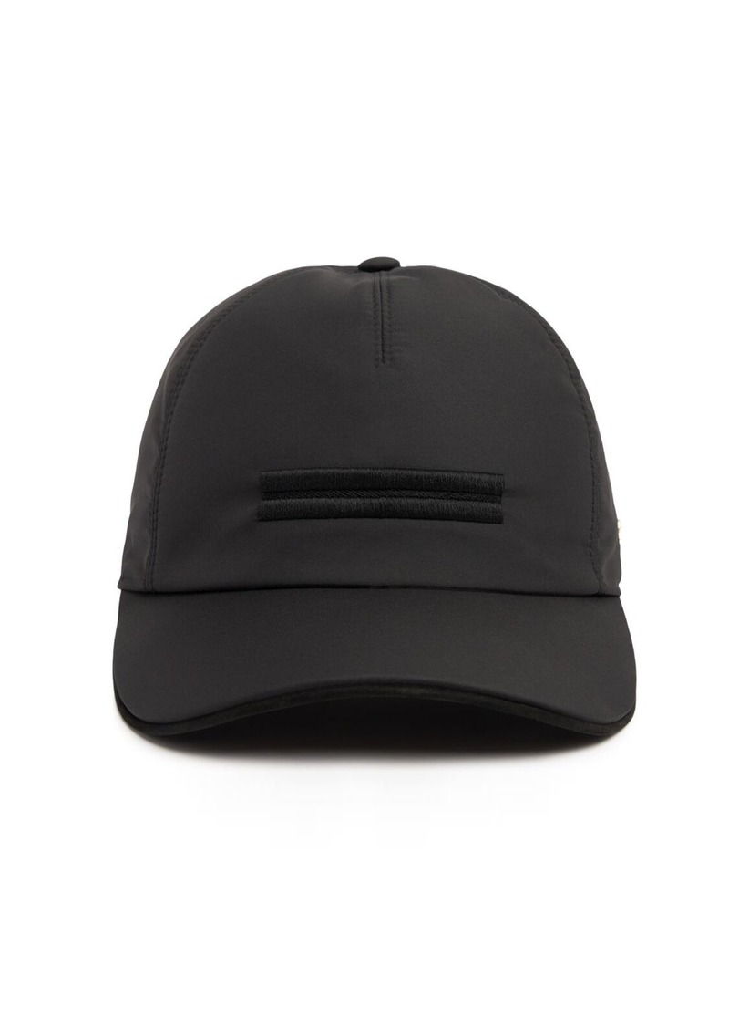 Zegna Technical Nylon Baseball Cap