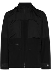 Zegna Techno zip-up military jacket