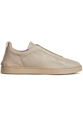 Zegna Triple Stitch leather sneakers