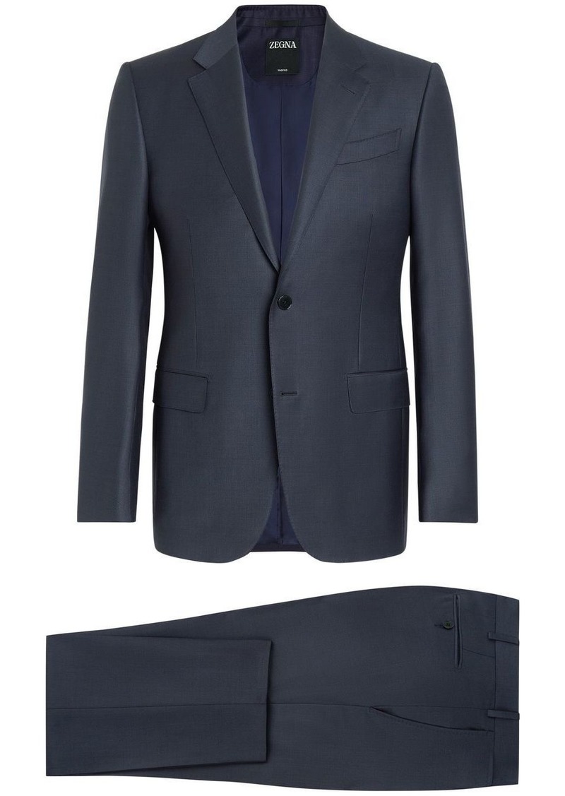 Zegna Trofeo single-breasted wool suit