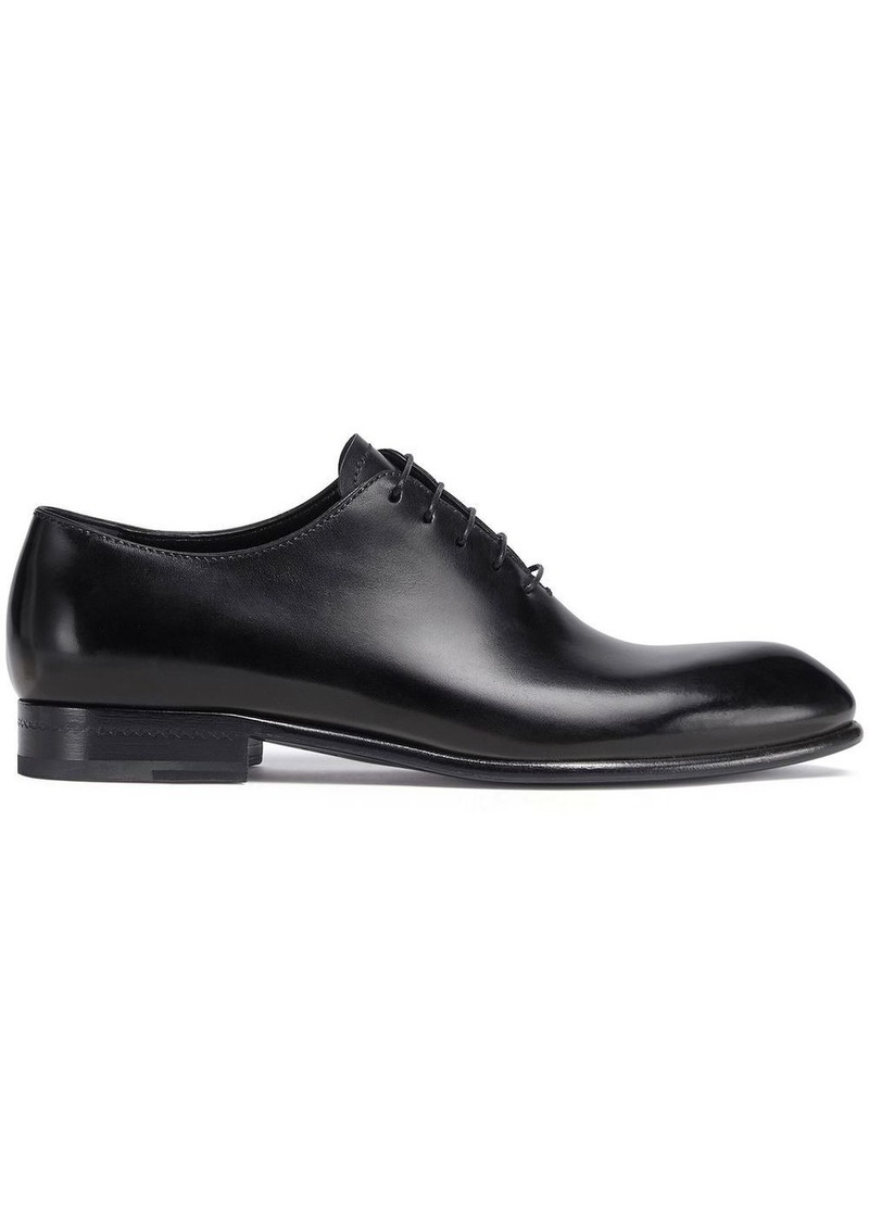 Zegna Vienna leather Oxford shoes