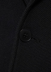 Z Zegna - Cupro-piqué blazer - Black - IT 52