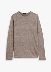 Z Zegna - Mélange linen sweater - Neutral - M