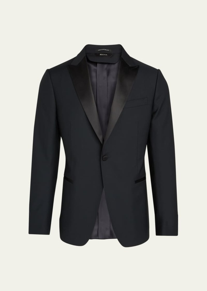 Z Zegna Men's Satin-Trim Two-Piece Tuxedo Suit