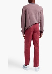 Zegna - Jacquard-knit cotton and cashmere-blend sweater - Gray - IT 58