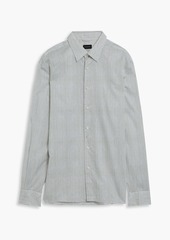 Zegna - Striped cotton shirt - Green - 3XL