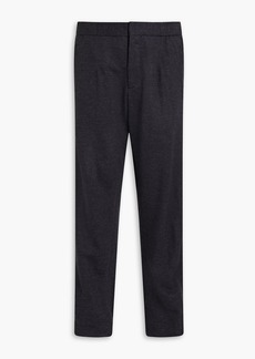 Zegna - Tapered brushed wool pants - Gray - IT 54