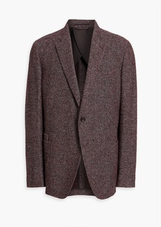 Zegna - Tweed blazer - Burgundy - IT 50
