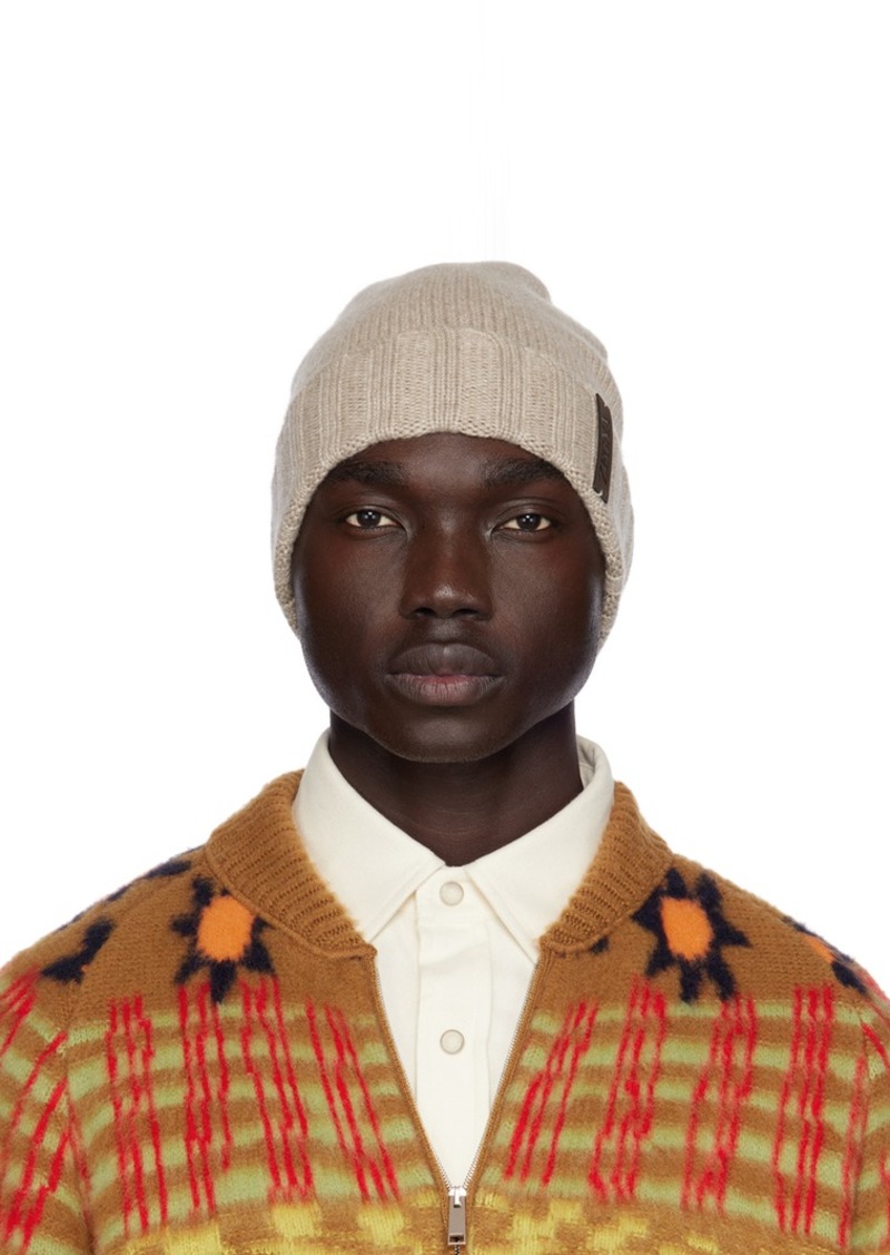 ZEGNA Beige Oasi Beanie