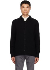 ZEGNA Black Button Cardigan