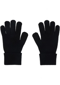 ZEGNA Black Oasi Cashmere Gloves