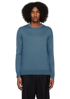 ZEGNA Blue Fitted Sweater