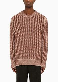 ZEGNA Dark and taupe pullover in