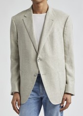 ZEGNA Fairway Crossover Linen & Wool Blend Sport Coat