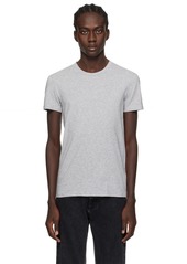 ZEGNA Gray Crewneck T-Shirt