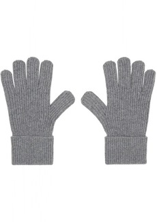 ZEGNA Gray Oasi Cashmere Gloves