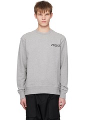 ZEGNA Gray #UseTheExisting Sweatshirt