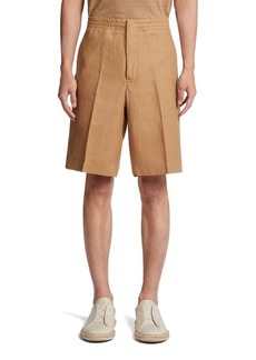 ZEGNA Luxury Linen Shorts