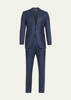 ZEGNA Men's 15milmil15 Micro-Plaid Suit