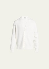 ZEGNA Men's Cashmere-Blend Cardigan Sweater