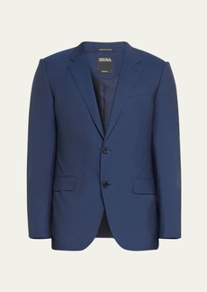 ZEGNA Men's Micro-Stripe 14milmil14 Wool Suit