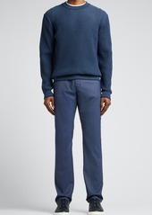 ZEGNA Men's Ribbed Cashmere Sweater