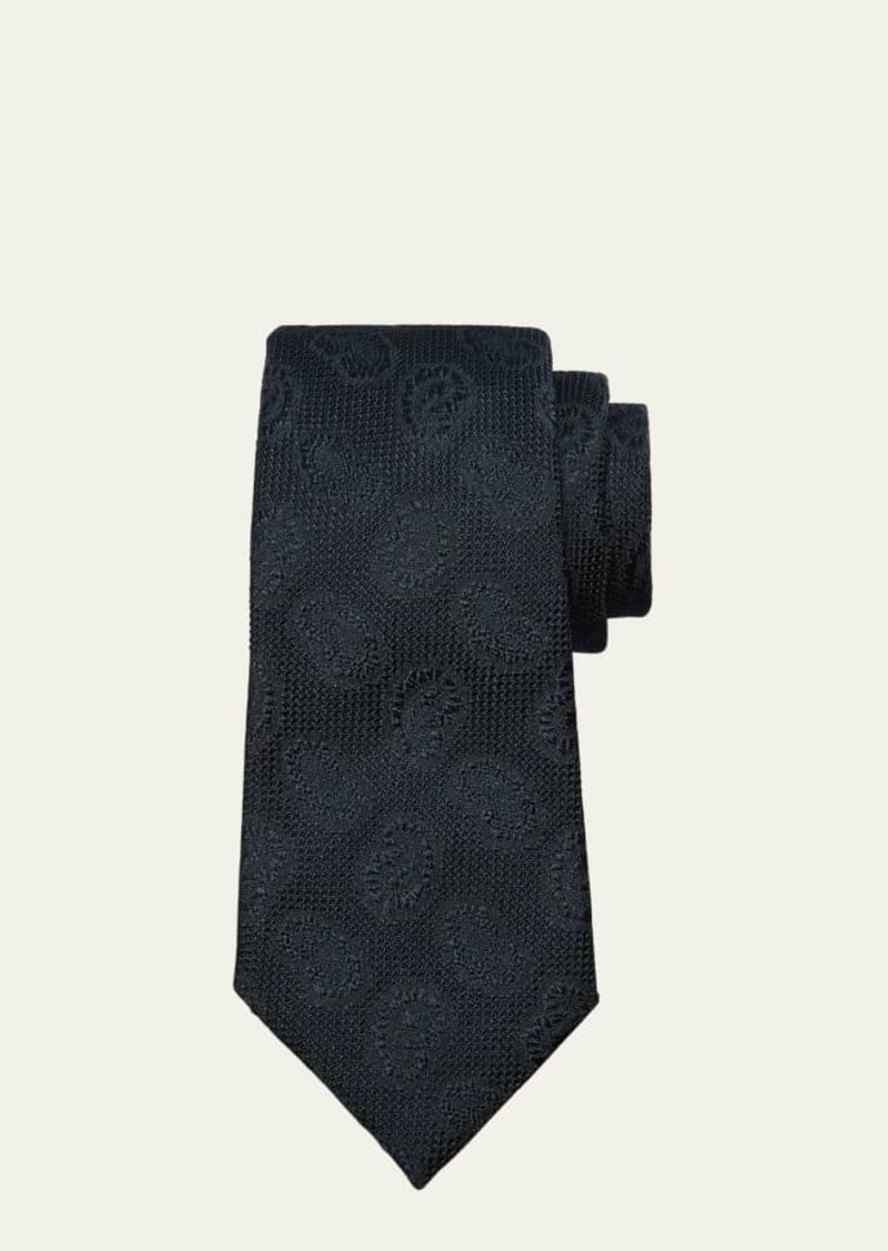 ZEGNA Men's Silk Jacquard Tie