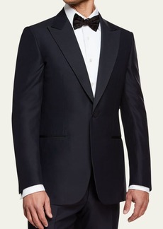 ZEGNA Men's Silk-Lapel Wool Two-Piece Tuxedo Suit