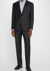 ZEGNA Men's Tonal Stripe Wool Suit