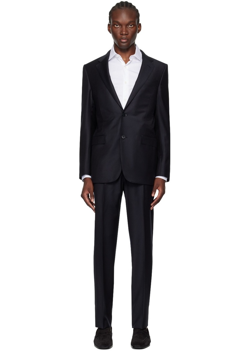 ZEGNA Navy Trofeo Wool Suit