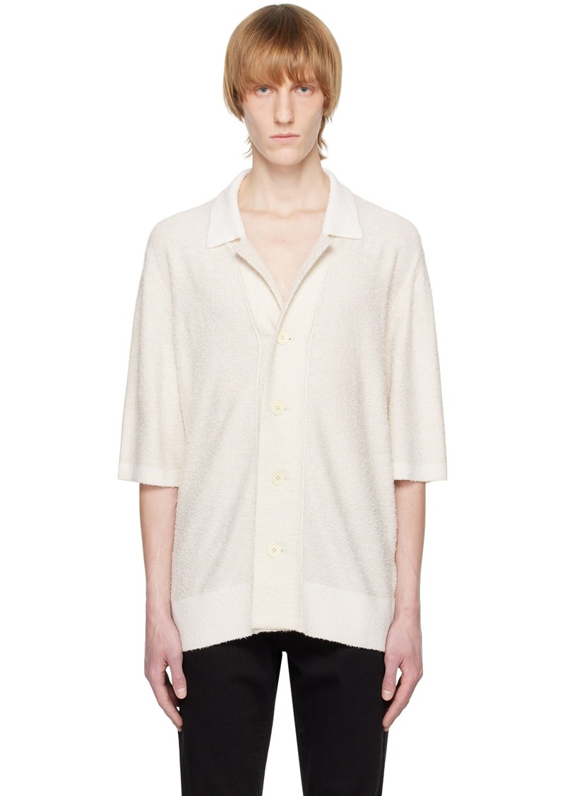 ZEGNA Off-White Buttoned Shirt